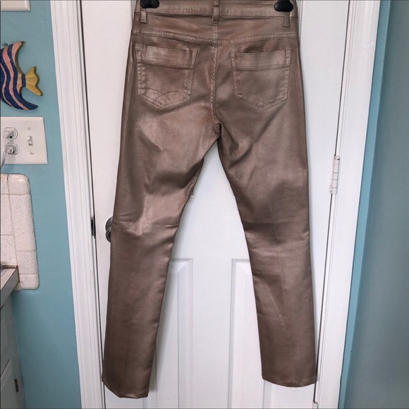 Christopher Blue Cotton/Lycra Pants - Picture 2 of 4